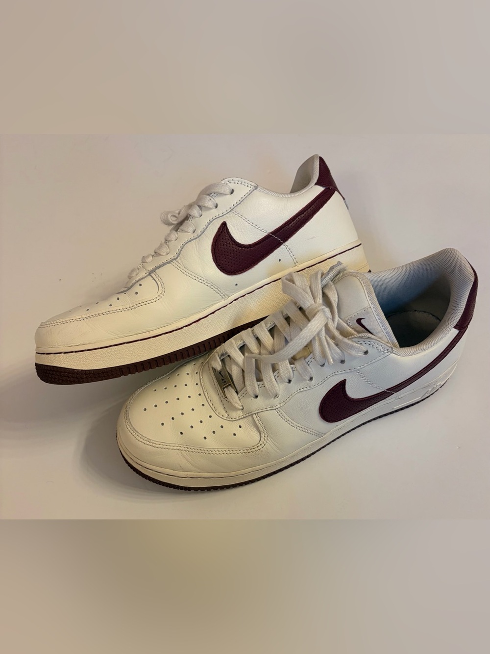 Nike Air Force 1 Low '07 Craft Dark Beetroot Sail, Men’s 10.5, AF1, DB4455-100